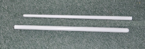 Wand - White Finish [2 part] Tapered - Click Image to Close